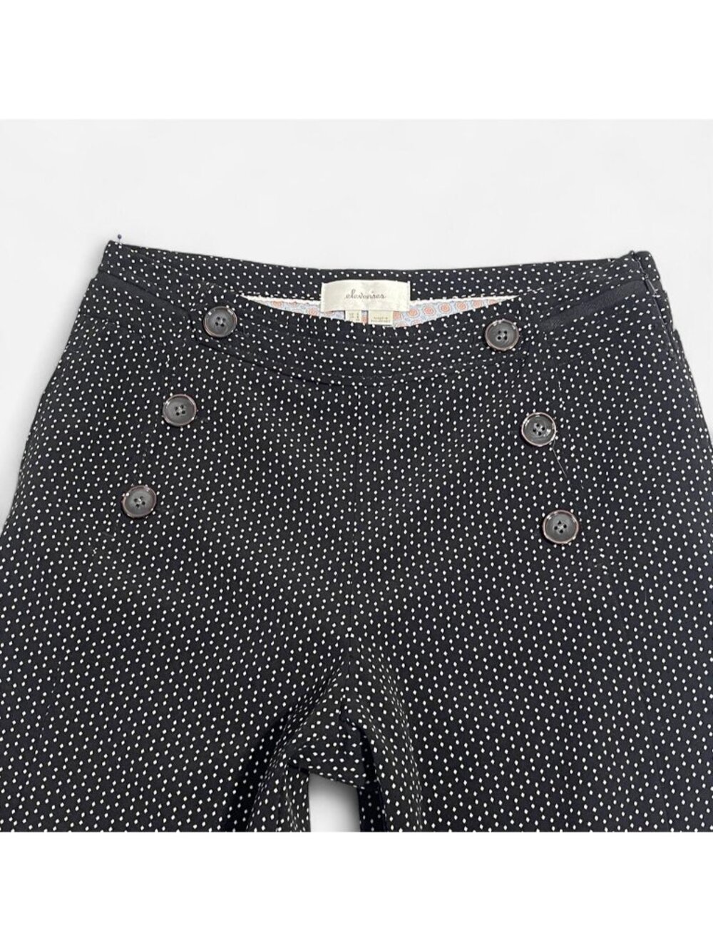 boho wide leg culottes pants size 4 Elevenses - Anthropologie